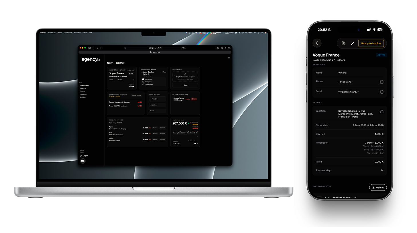 Agency OS Web and Mobile